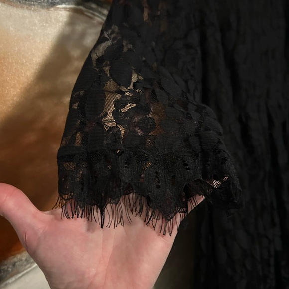 torrid Black Lace Fit & Flare Dress - Picture 5 of 5